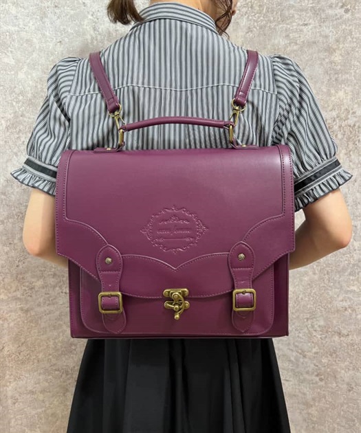 型押しフラップサッチェル | outlet | axes femme online shop