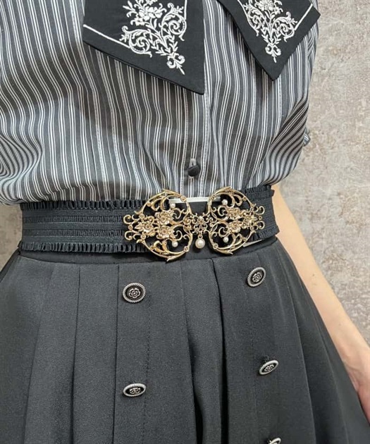 クラシックモチーフゴムベルト | outlet | axes femme online shop