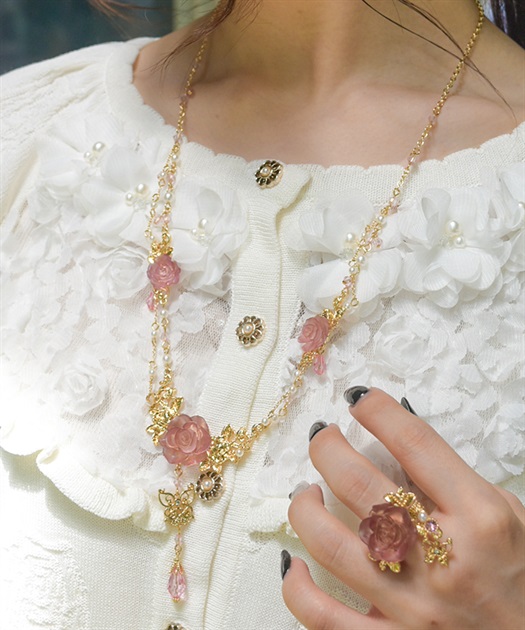 エレガントローズネックレス | outlet | axes femme online shop エレガントローズネックレス | outlet | axes femme online shop