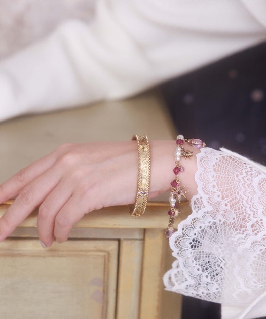 テレスコープ装飾ブレスレット【期間限定価格】 | レディース服 テレスコープ装飾ブレスレット【期間限定価格】 | レディース服