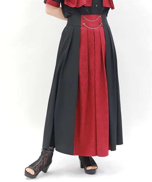 ジャカード×プリーツスカート | axes femme | axes femme online ジャカード×プリーツスカート | axes femme | axes femme online