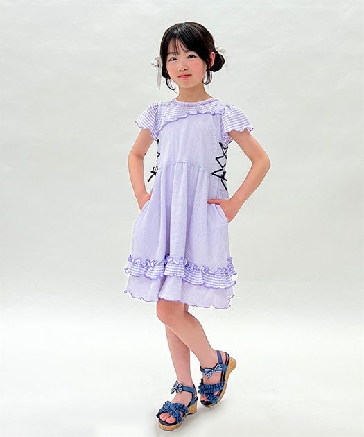 kidsチェック柄カットワンピース【期間限定価格】 | outlet kidsチェック柄カットワンピース【期間限定価格】 | outlet
