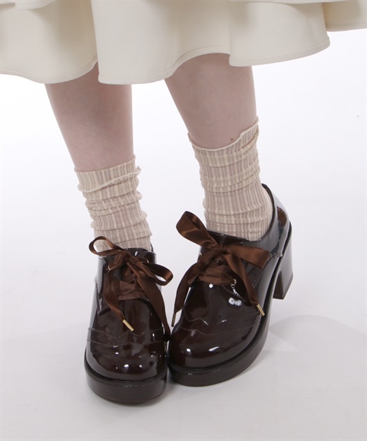 エナメルレースアップシューズ | outlet | axes femme online shop エナメルレースアップシューズ | outlet | axes femme online shop