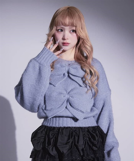 ビッグリボン2WAYニット【期間限定価格】 | レディース服 ビッグリボン2WAYニット【期間限定価格】 | レディース服