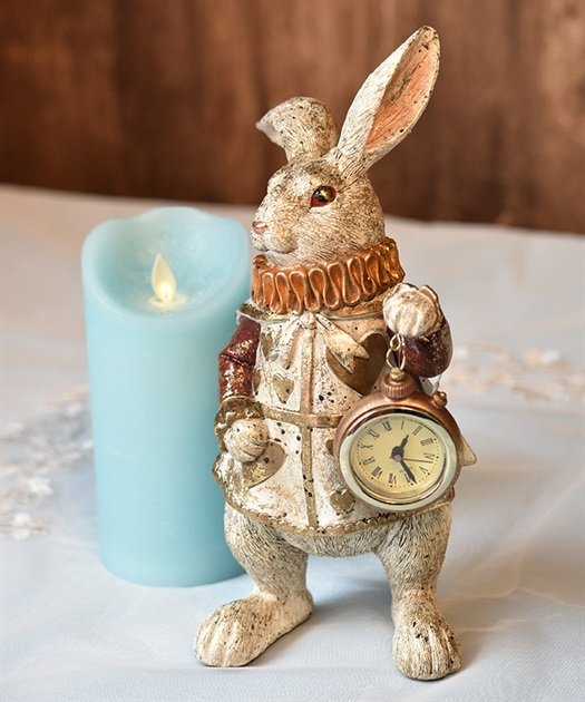 ラビット　ウサギ　掛時計　アフタヌーンティー ラビットウサギ掛時計アフタヌーンティー