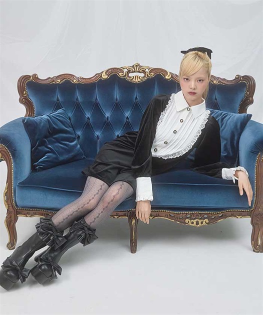 クラシカルベロアワンピース | axes femme online shop