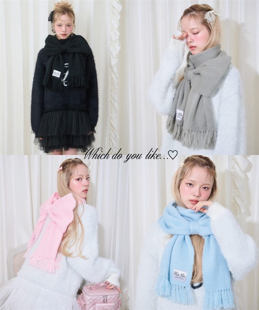 Bebeリボンマフラー | axes femme online shop