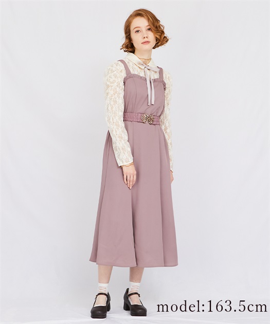 レースブラウス×ワンピースＳＥＴ | outlet | axes femme online shop