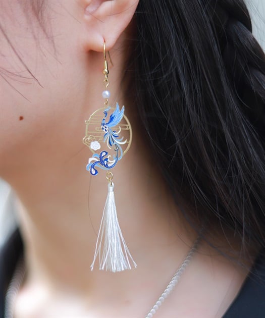 鳳凰×霞ピアス【二次予約】 | 雑貨 | axes femme online shop