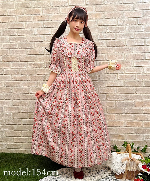 ローズベリーガーデンワンピ | kawaii | axes femme online shop