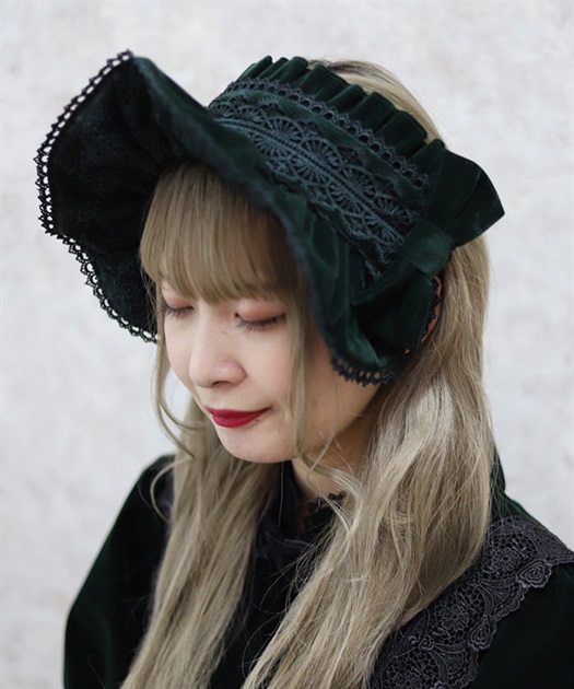 ベルベットドールハーフボンネット | kawaii | axes femme ベルベットドールハーフボンネット | kawaii | axes femme