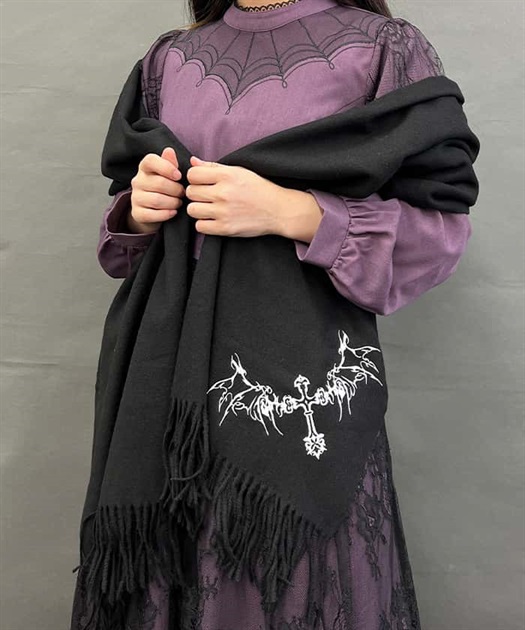 クロス刺繍ストール【10%OFF対象商品】 | レディース服 クロス刺繍ストール【10%OFF対象商品】 | レディース服