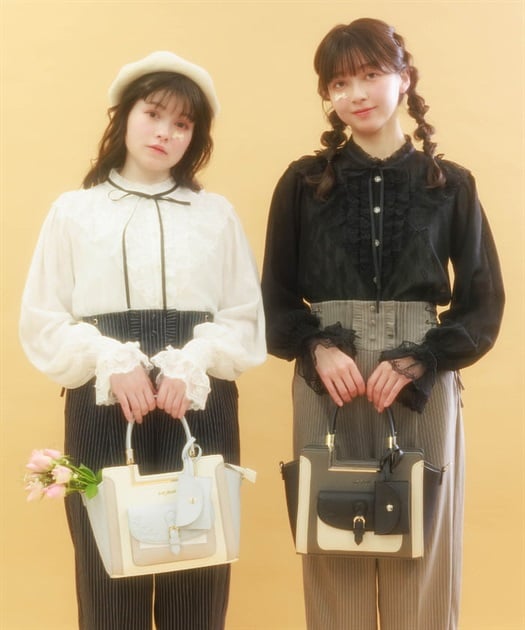レース×シフォンフリルブラウス | レディース服・レディース レース×シフォンフリルブラウス | レディース服・レディース