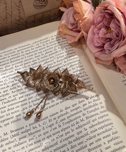 imac 花モチーフ ブローチ 3点セット ブローチ ラインストーン フラワー パステルカラー 150954 | 主役に