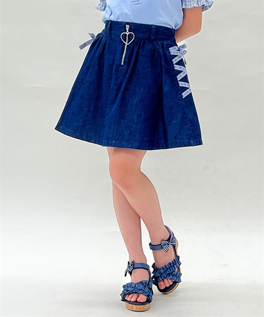 レースアップデニムスカパン | レディース服・レディース レースアップデニムスカパン | レディース服・レディース