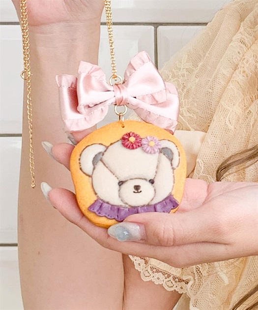 雲のアイシングクッキーショルダー ③ ハンドメイド