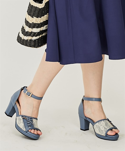 SNIDEL（スナイデル）の「レースアップサンダル（サンダル）」 - WEAR