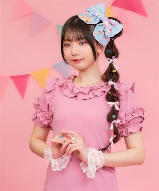 フリルリボン半袖カットプル | kawaii | axes femme online shop フリルリボン半袖カットプル | kawaii | axes femme online shop