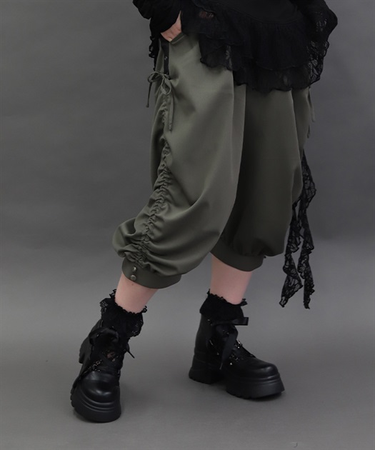 ゴン太 ドロストデザインパンツ【WEB先行販売】 | axes femme online shop