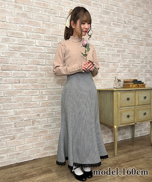 つやあり ロングスカート Axes femme | academiadevendasmb.com.br