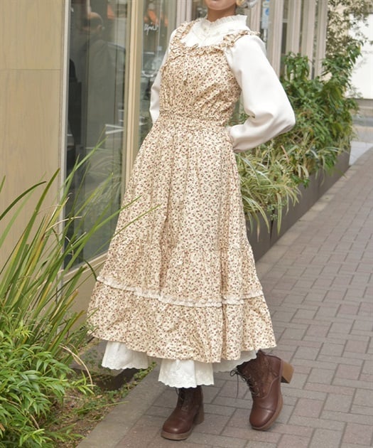 フリル×コットンレースワンピース | axes femme online shop