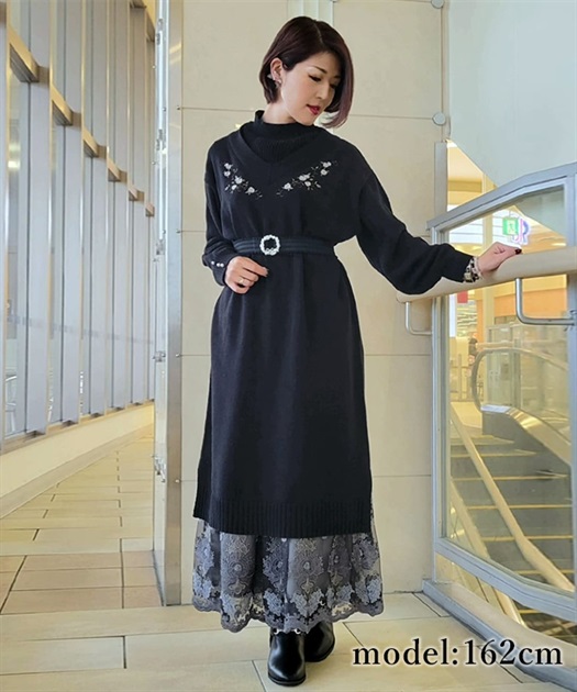 新品本物 ❤️ニットワンピース❤️ - ひざ丈ワンピース - www