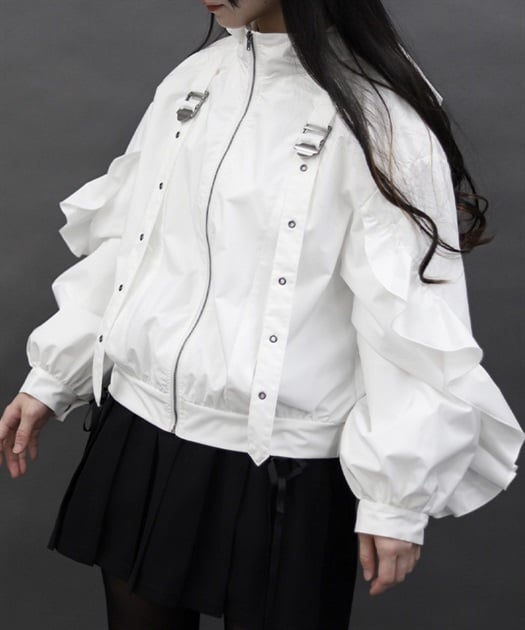 ベルトデザインブルゾン【期間限定価格】 | POETIQUE | axes ベルトデザインブルゾン【期間限定価格】 | POETIQUE | axes