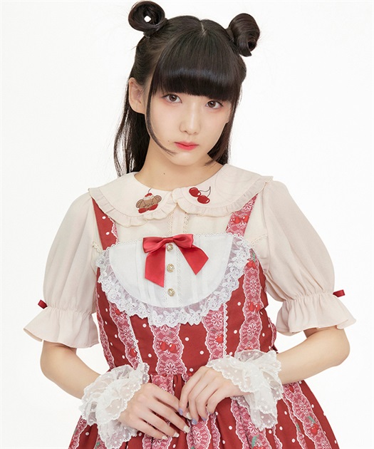 枚数限定 axesfemme Kawaiiのくまパフェ刺繍ブラウス | kinderpartys.at