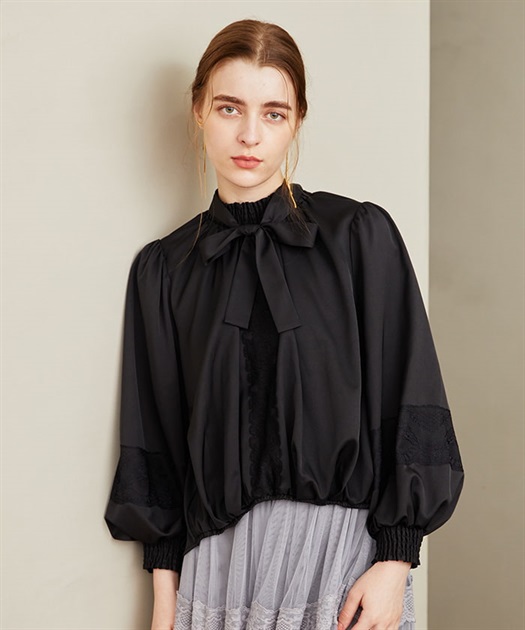 ギャザーデザイン2wayブラウス | outlet | axes femme ギャザーデザイン2wayブラウス | outlet | axes femme