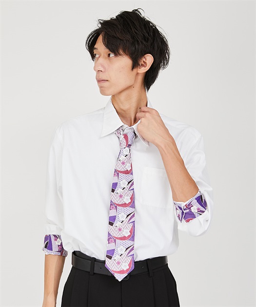 MIX柄ネクタイ | axes femme online shop -outlet-