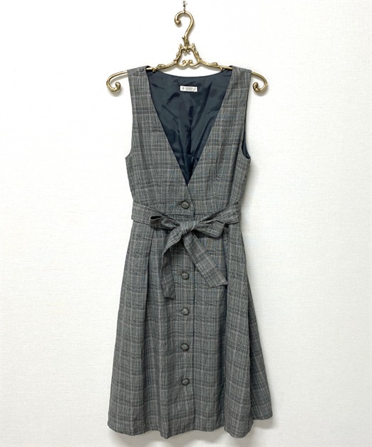 リボン付きジャンパースカート | vintage｜axesfemme online shop