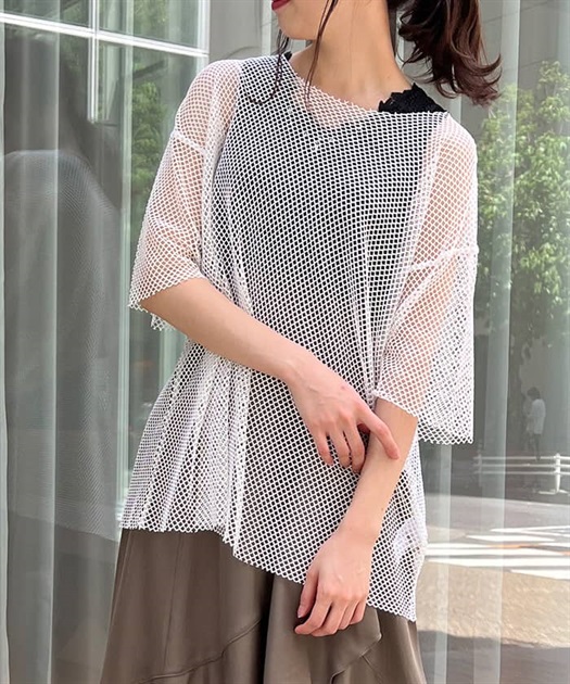 メッシュトップス【期間限定価格】 | outlet | axes femme メッシュトップス【期間限定価格】 | outlet | axes femme