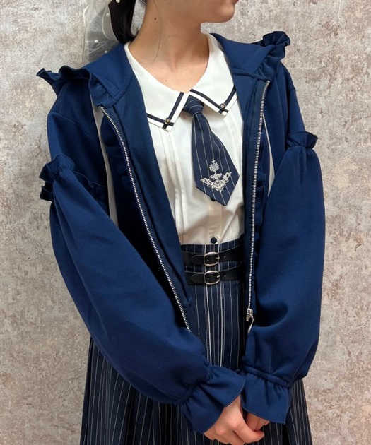 ショート丈ダンボールパーカー | レディース服・レディース ショート丈ダンボールパーカー | レディース服・レディース