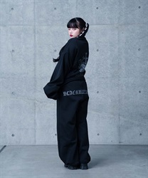 AICE×BLACKNAZARENEスエットパンツ(黒-F)