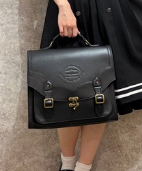 型押しフラップサッチェル | outlet | axes femme online shop