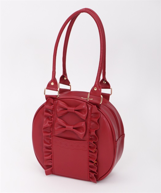 ツインリボンラウンドバッグ | outlet | axes femme online shop ツインリボンラウンドバッグ | outlet | axes femme online shop