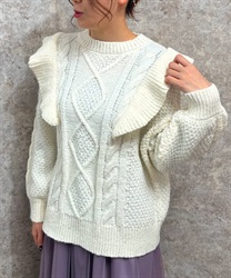 スパンコール×ラメニット | outlet | axes femme online shop