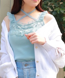 ストラップカップ付タンク【予約】(ミント-M)