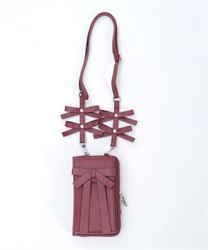 ＦＢリボンマルチショルダー(ワイン-F)