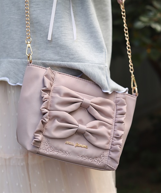 撥水ナイロンリボンショルダー【予約】