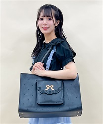 ハート刺繍推し活A3トート | POETIQUE | axes femme online shop ハート刺繍推し活A3トート | POETIQUE | axes femme online shop