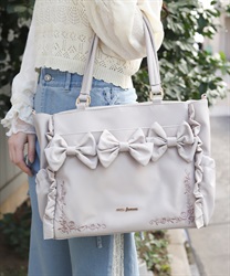 撥水ナイロン連リボントート【予約】