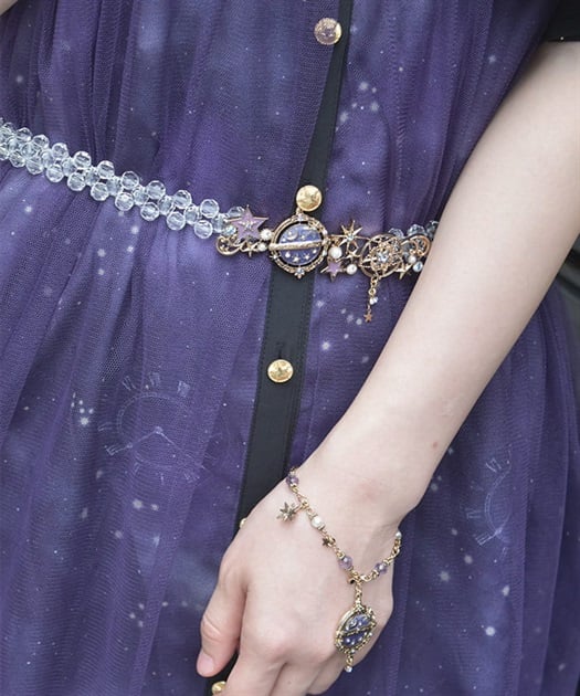 星巡りの天球儀ゴムベルト【WEB先行販売】