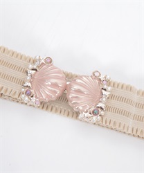 リボンマリンシェルベルト(ピンク-F)