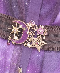 スターライトモチーフベルト(パープル-F)