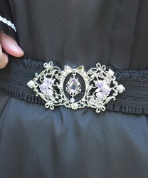 オーナメントローズゴムベルト(パープル-F)