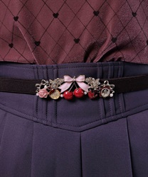 ディヴェールショコラ細ベルト(ゴールド-F)