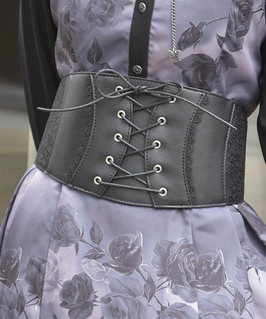 レースアップコルセットベルト | axes femme online shop