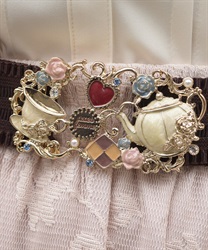 ティータイムモチーフベルト(ゴールド-F)