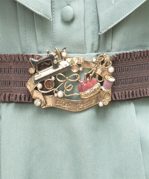 ソーイングモチーフゴムベルト【WEB先行販売】